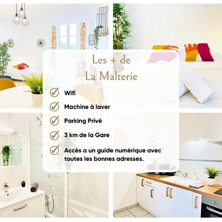 La Malterie - Machine A Laver & Wifi דירה